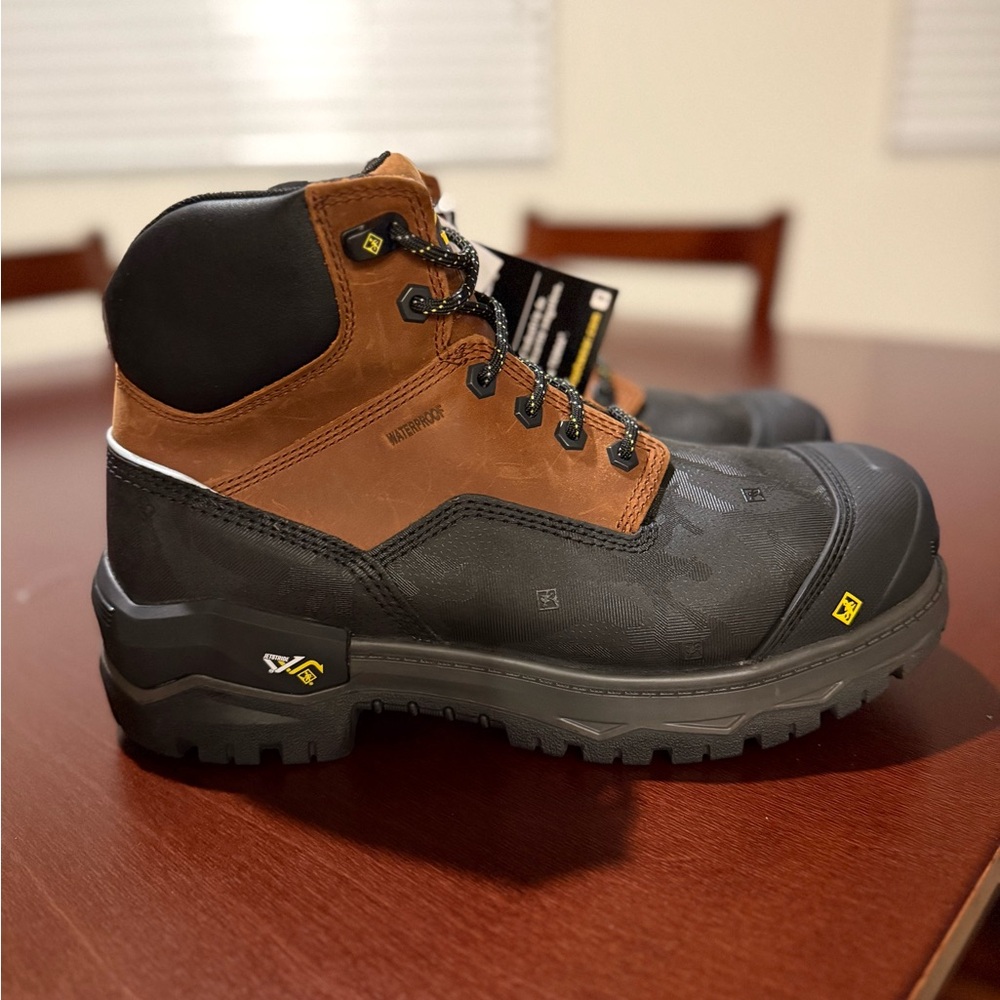 Men's Terra Gantry 6" Waterproof Nano Composite Toe Safety Work Boot